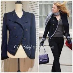 Rag & Bone Wool Military Jacket ASO Gossip Girl EUC Size 4